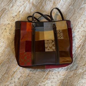 Coach Tote w/matching Wristlet